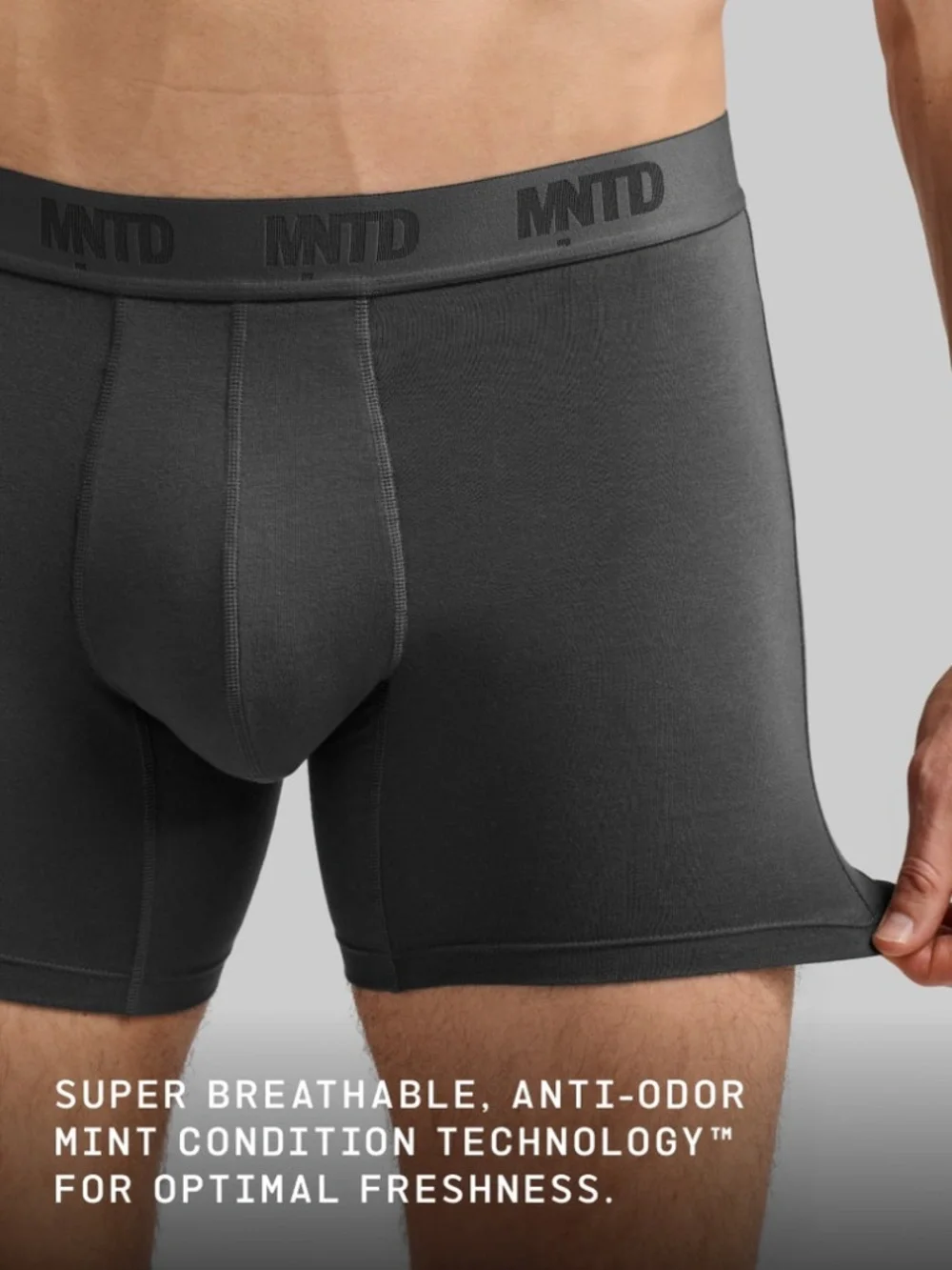 NWT‎ Knix MNTD Men's Buffer Cotton Boxer Brief 5